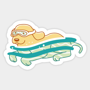 Swimmer Sticker